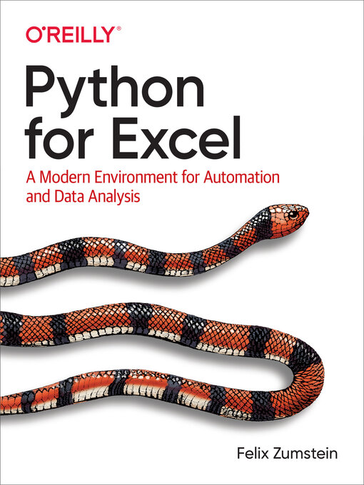 Imagen de portada para Python for Excel
